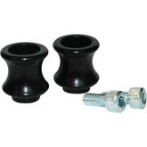 Swingarm Spools 8mm Blk Hon